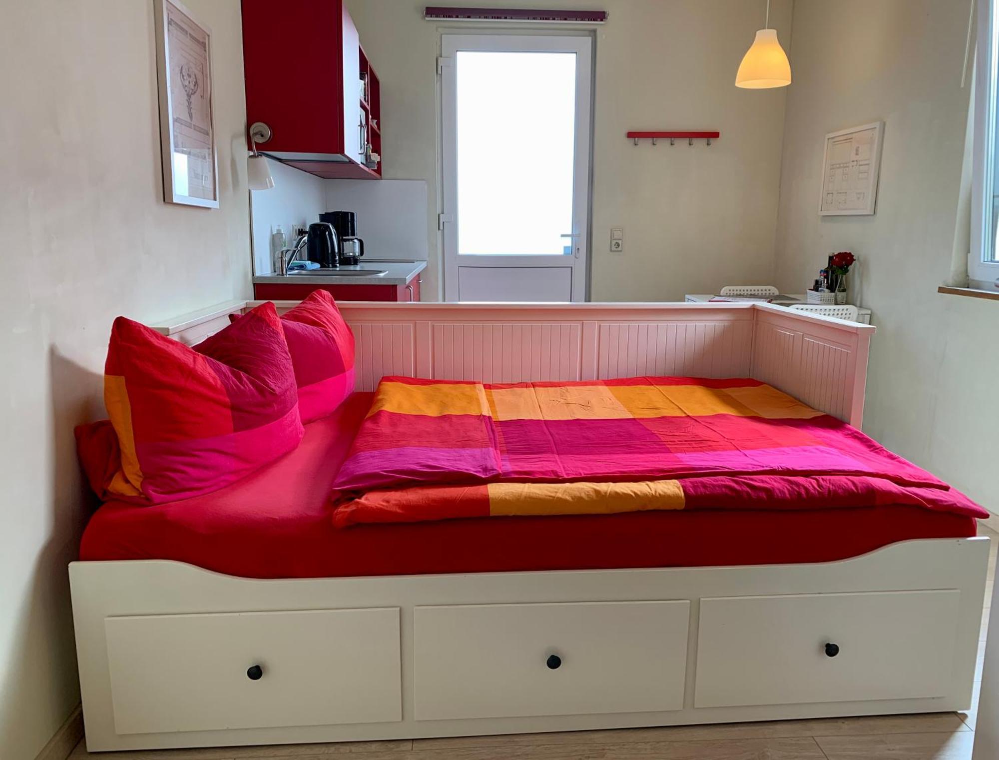 Die Senfbude - Klein Aber Fein - Wunderschoenes Studio-Apartment Mit Terrasse Und Stellplatz Leipzig Extérieur photo