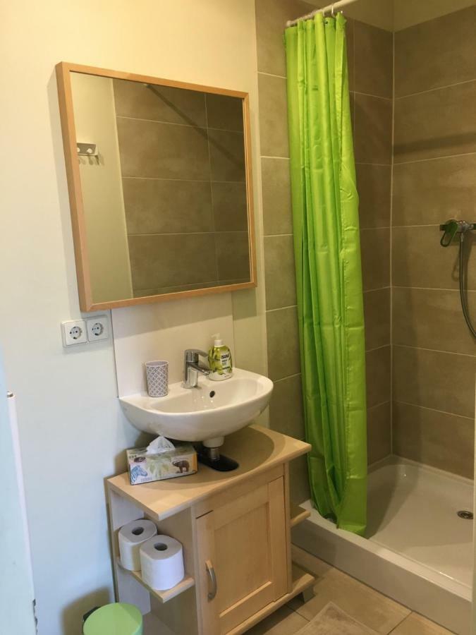 Die Senfbude - Klein Aber Fein - Wunderschoenes Studio-Apartment Mit Terrasse Und Stellplatz Leipzig Extérieur photo